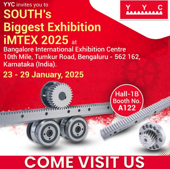 YYC at IMTEX 2025: Showcasing Precision Rack and Pinion Solutions